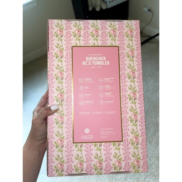 Stanley Pink Floral Thermos - Picture 6 of 6